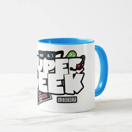Supergeek-Tasse Tasse (VorderseiteRechts)