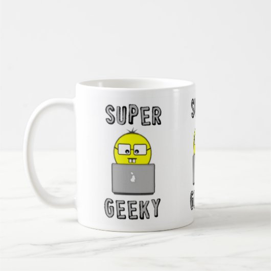 SuperGeektech-Computer-Tasse Kaffeetasse (Links)