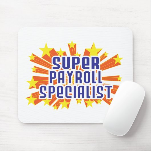 Supergehaltsabrechnungsspezialist Mousepad (Mit Mouse)