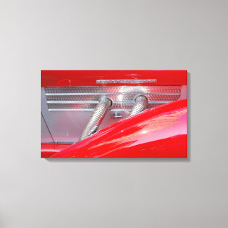 Supergeladenes Silber Leinwanddruck