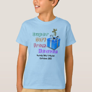 Supergeschenk vom Himmels-Jugend-T - Shirt