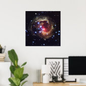 Supergiant Star V838 Monocerotis 12x12 (12x12) Poster (Heimbüro)