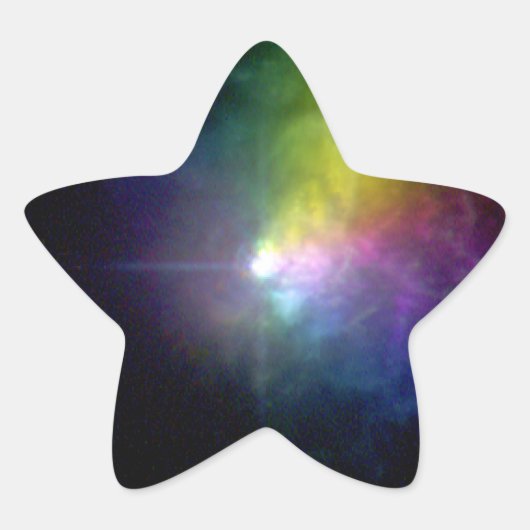 Supergigant Star VY Canis Majoris Stern-Aufkleber (Vorderseite)