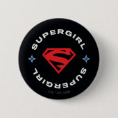 Supergirl Age of Heroes Circle S-Shield Button (Vorderseite)