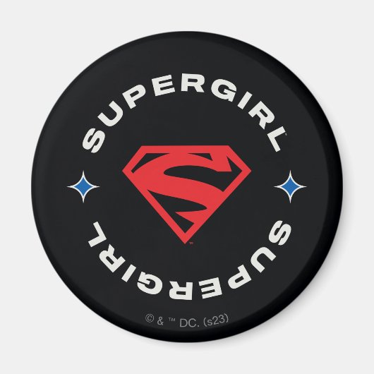 Supergirl Age of Heroes Circle S-Shield Magnet (Vorne)