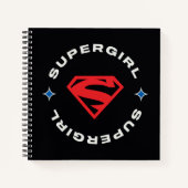 Supergirl Age of Heroes Circle S-Shield Notizblock (Vorderseite)