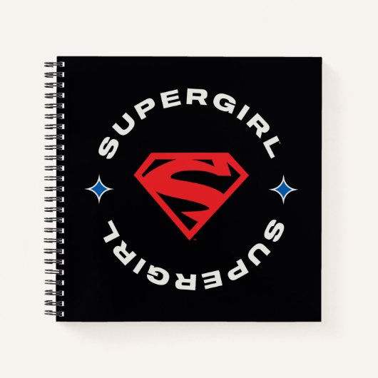 Supergirl Age of Heroes Circle S-Shield Notizblock (Vorderseite)