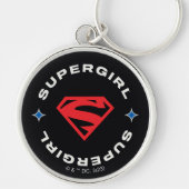 Supergirl Age of Heroes Circle S-Shield Schlüsselanhänger (Vorne)