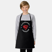 Supergirl Age of Heroes Circle S-Shield Schürze (Getragen)