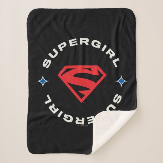 Supergirl Age of Heroes Circle S-Shield Sherpadecke (Vorderseite)