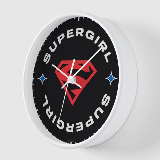 Supergirl Age of Heroes Circle S-Shield Uhr (Winkel)