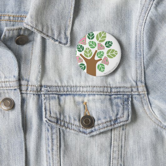 Supergirl All Natural Tree Button (Beispiel)