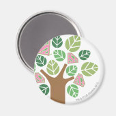 Supergirl All Natural Tree Magnet (Vorderseite/Rückseite)