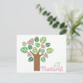 Supergirl All Natural Tree Postkarte (Stehend Vorderseite)