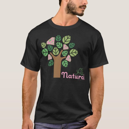 Supergirl All Natural Tree T-Shirt (Vorderseite)