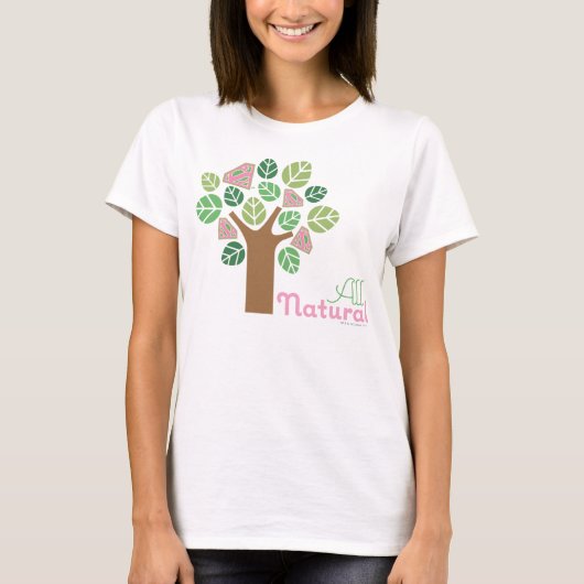 Supergirl All Natural Tree T-Shirt (Vorderseite)