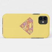 Supergirl Argyle Logo Case-Mate iPhone Hülle (Rückseite (Horizontal))