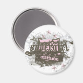 Supergirl Attitude Magnet (Vorderseite/Rückseite)