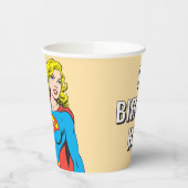 Supergirl auf Achse Pappbecher (Links)