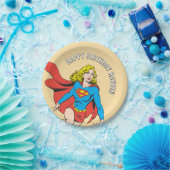 Supergirl auf Achse Pappteller (Party)