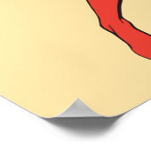 Supergirl auf Achse Poster (Ecke)
