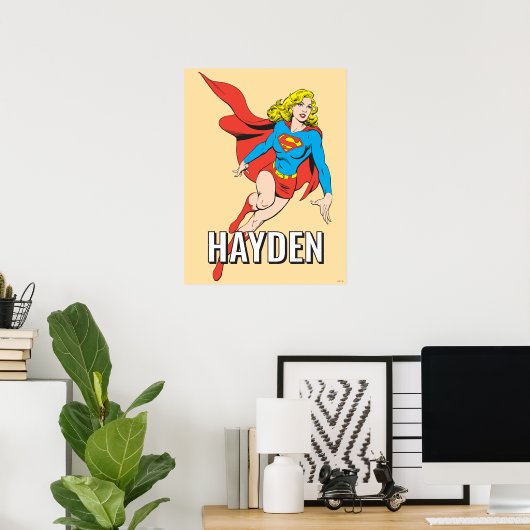 Supergirl auf Achse Poster (Heimbüro)
