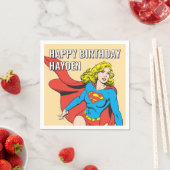 Supergirl auf Achse Serviette (Beispiel)