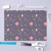 Supergirl aus dieser Welt Retro Grafik Seidenpapier (Handwerk)