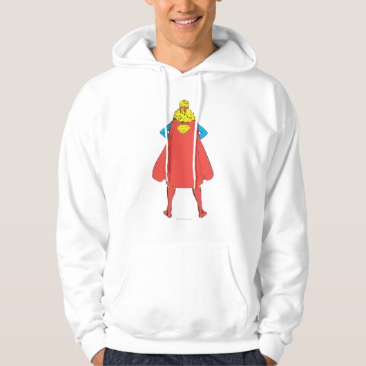 Supergirl Back View Hoodie (Vorderseite)