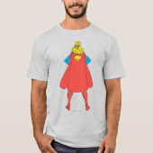 Supergirl Back View T-Shirt (Vorderseite)