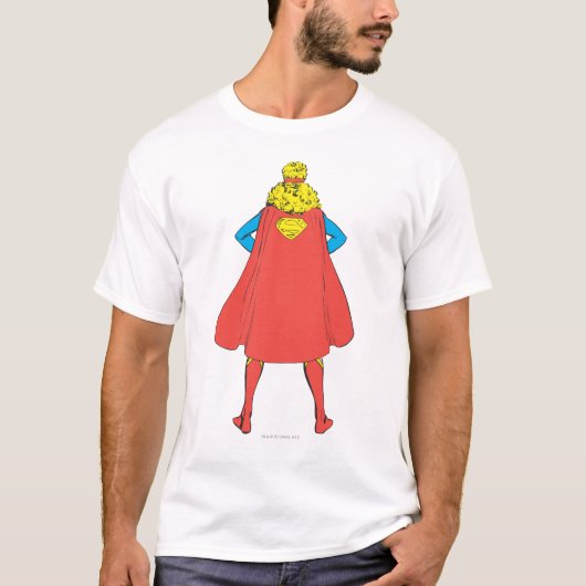 Supergirl Back View T-Shirt (Vorderseite)
