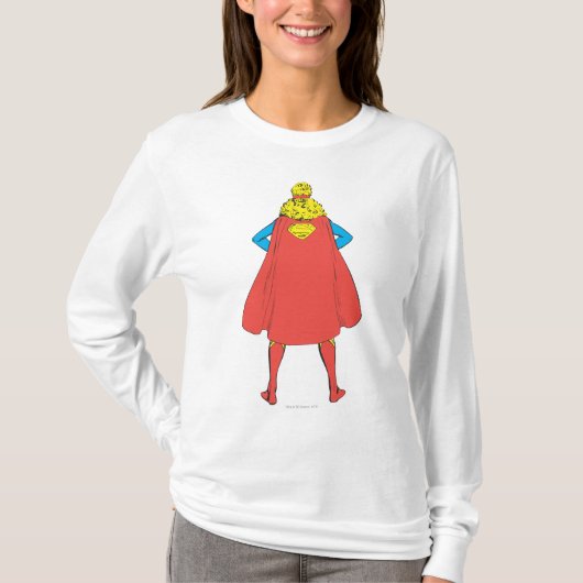 Supergirl Back View T-Shirt (Vorderseite)
