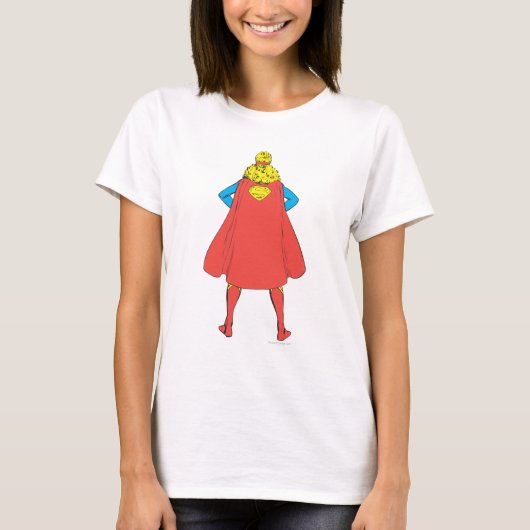 Supergirl Back View T-Shirt (Vorderseite)