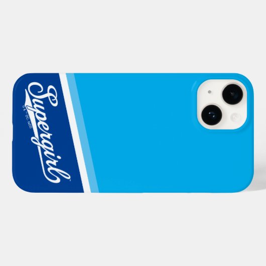 Supergirl Baseball All-Star-Logo Case-Mate iPhone Hülle (Rückseite (Horizontal))