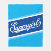Supergirl Baseball All-Star-Logo Fleecedecke (Vorderseite)