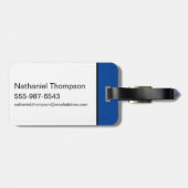 Supergirl Baseball All-Star-Logo Gepäckanhänger (Rückseite horizontal)