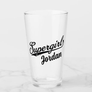 Supergirl Baseball All-Star-Logo Glas
