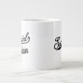 Supergirl Baseball All-Star-Logo Jumbo-Tasse (Vorderseite)