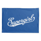 Supergirl Baseball All-Star-Logo Kissenbezug (Rückseite)