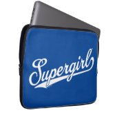 Supergirl Baseball All-Star-Logo Laptopschutzhülle (Vorne Rechts)