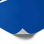 Supergirl Baseball All-Star-Logo Poster (Ecke)