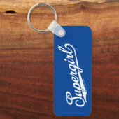 Supergirl Baseball All-Star-Logo Schlüsselanhänger (Vorderseite)