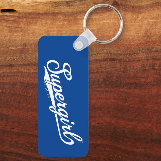 Supergirl Baseball All-Star-Logo Schlüsselanhänger (Rückseite)