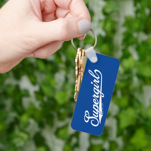 Supergirl Baseball All-Star-Logo Schlüsselanhänger (Hand)