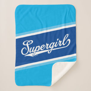 Supergirl Baseball All-Star-Logo Sherpadecke