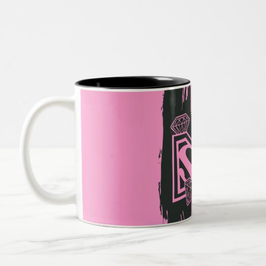 Supergirl Behielt es Fresh 2 Zweifarbige Tasse (Links)