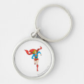 Supergirl bereit zum Gehen Schlüsselanhänger (Vorne)
