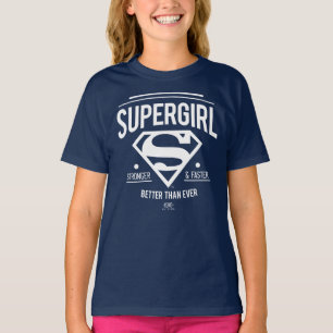 Supergirl Besser Als Je zuvor Retro-Grafik T-Shirt