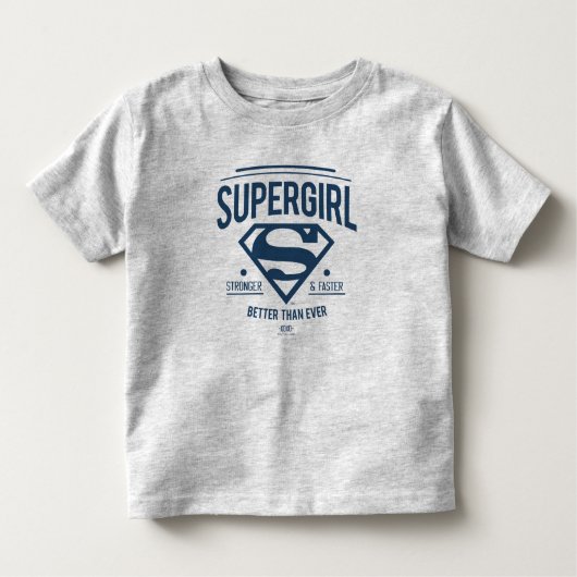 Supergirl besser als je zuvor Retro Graphic Kleinkind T-shirt (Vorderseite)
