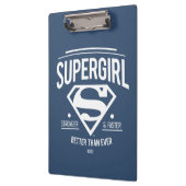Supergirl besser als je zuvor Retro Graphic Klemmbrett (Links)